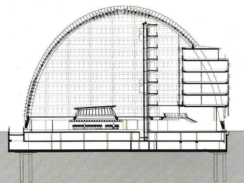 Ludwig Erhard Haus / GRIMSHAW
