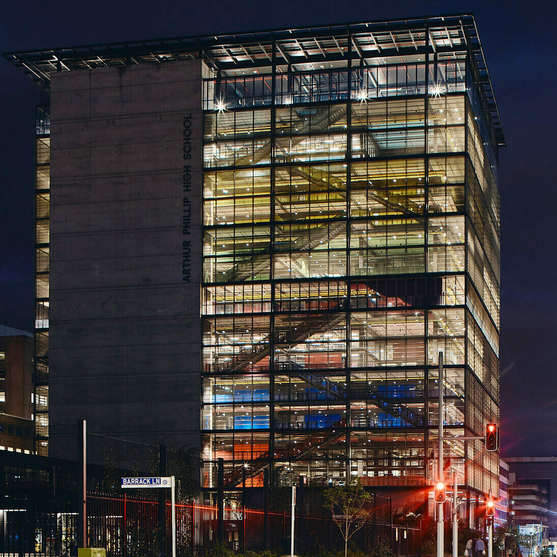 Arthur Phillip High School, Parramatta Public School / GRIMSHAW