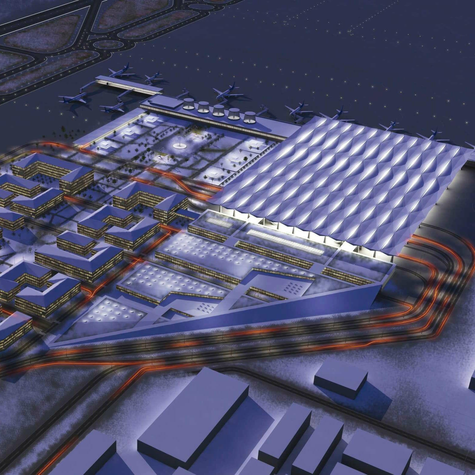 Aéroport de Pulkovo / GRIMSHAW