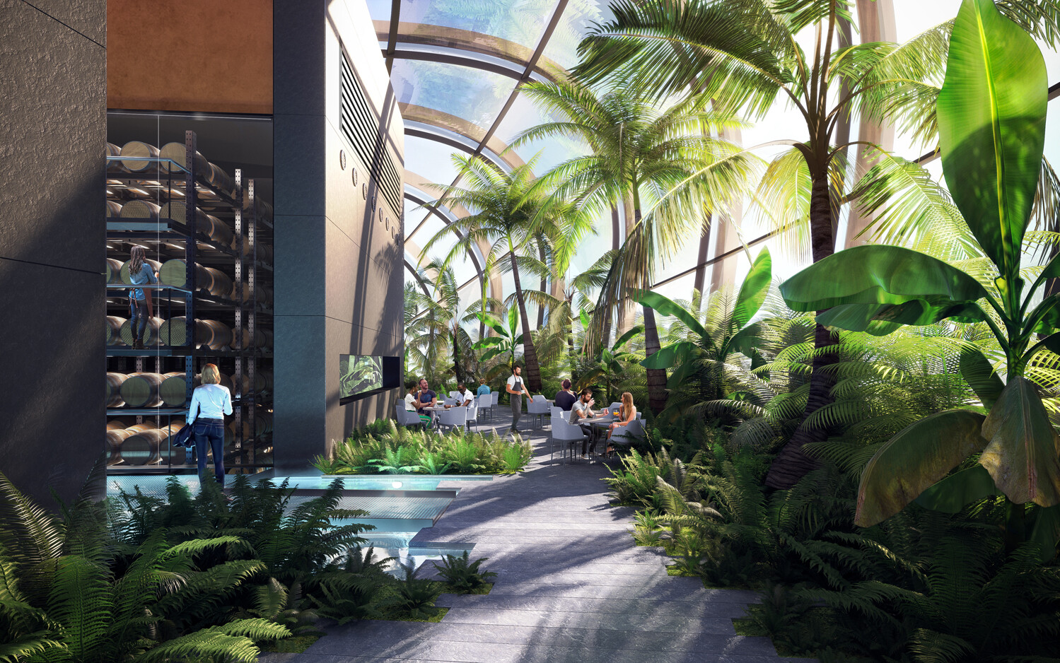 Net Zero Rum Facility Submitted for Planning / GRIMSHAW