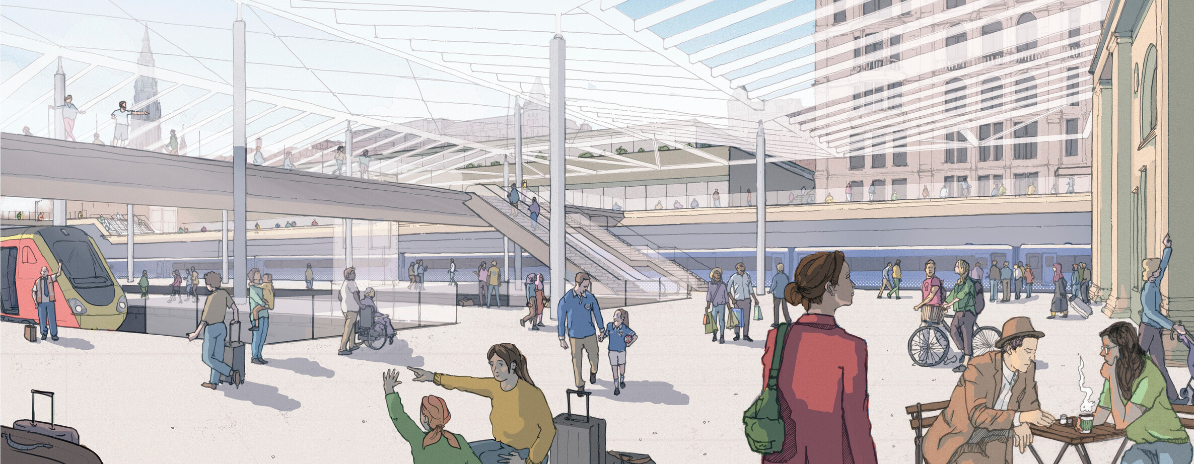 Edinburgh Waverley Masterplan Launchedc / GRIMSHAW