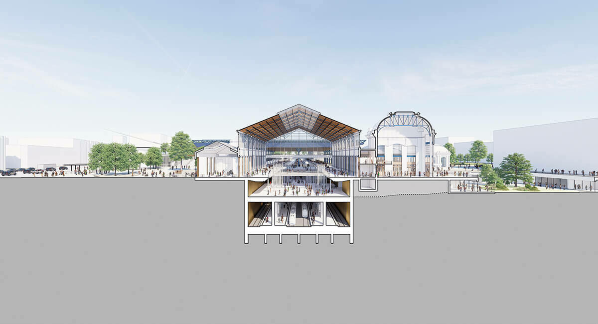 Budapest Nyugati railway station / GRIMSHAW