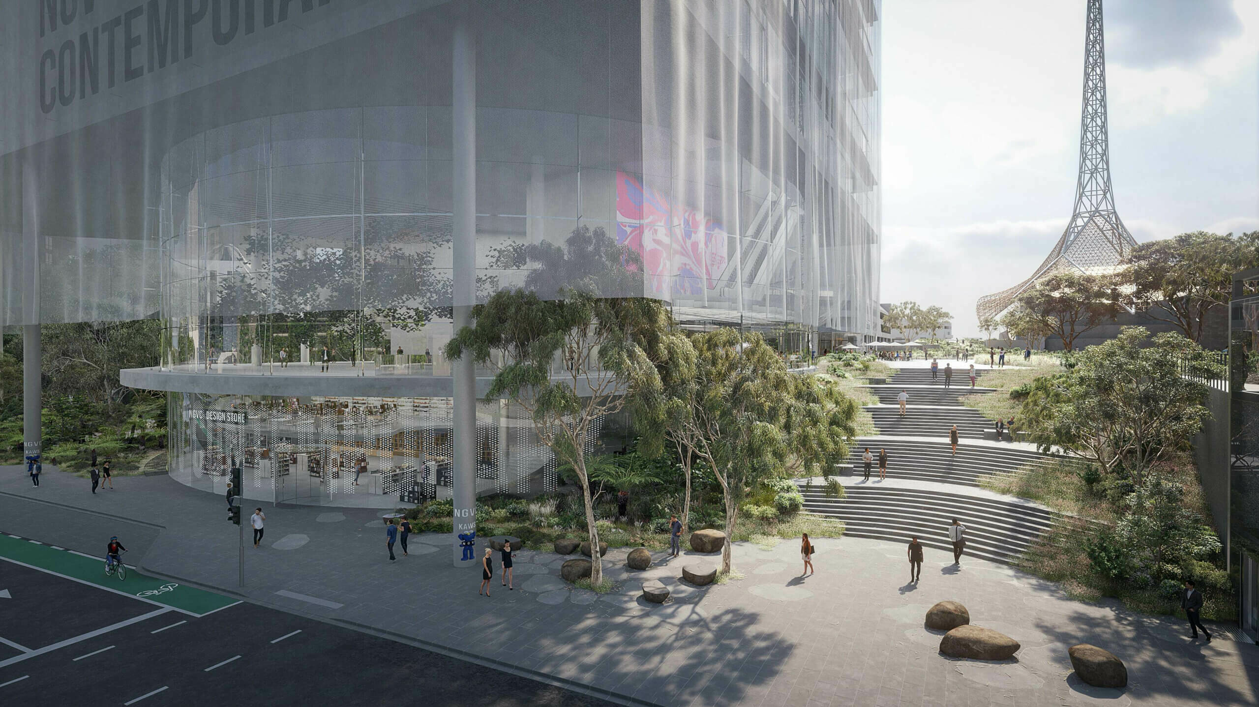 NGV Contemporary Design Competition / GRIMSHAW
