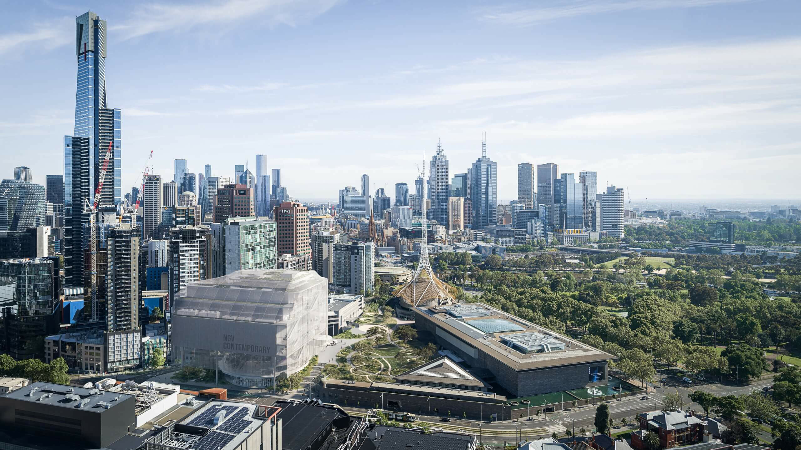 NGV Contemporary Design Competition / GRIMSHAW