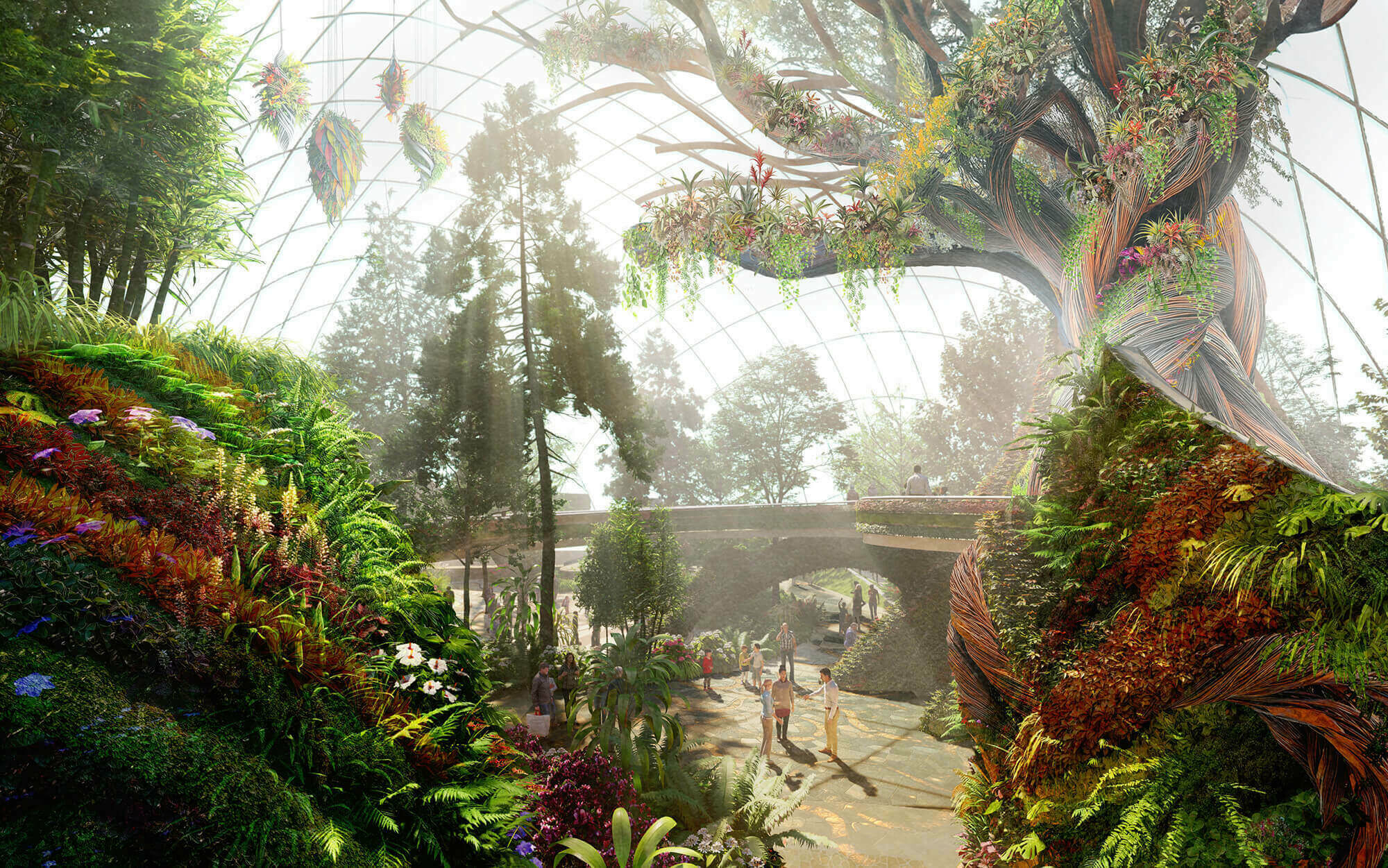 Inspiring new imagery unveiled for Eden Project Morecambe / GRIMSHAW