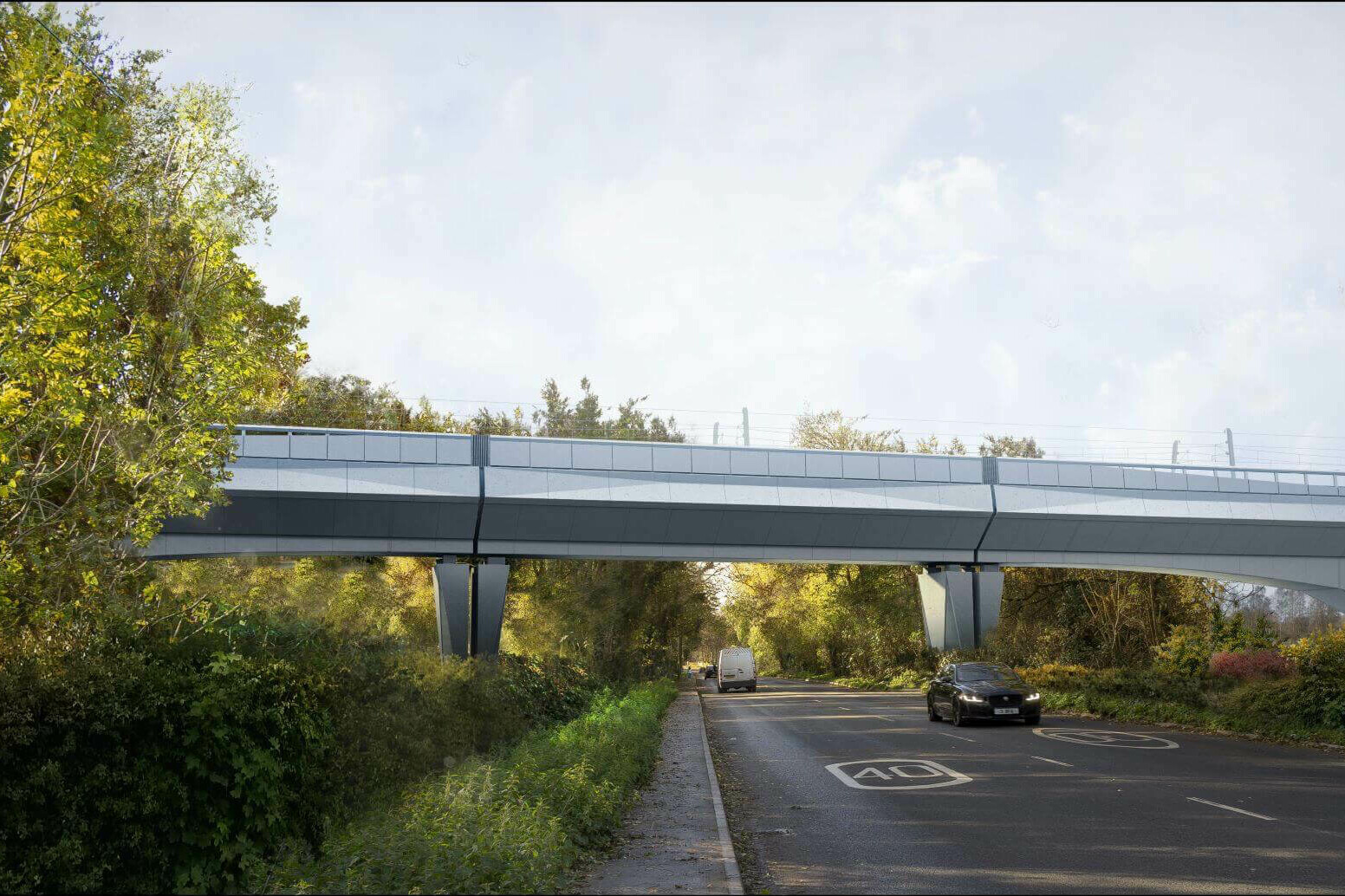 HS2 Colne Valley Viaduct / GRIMSHAW