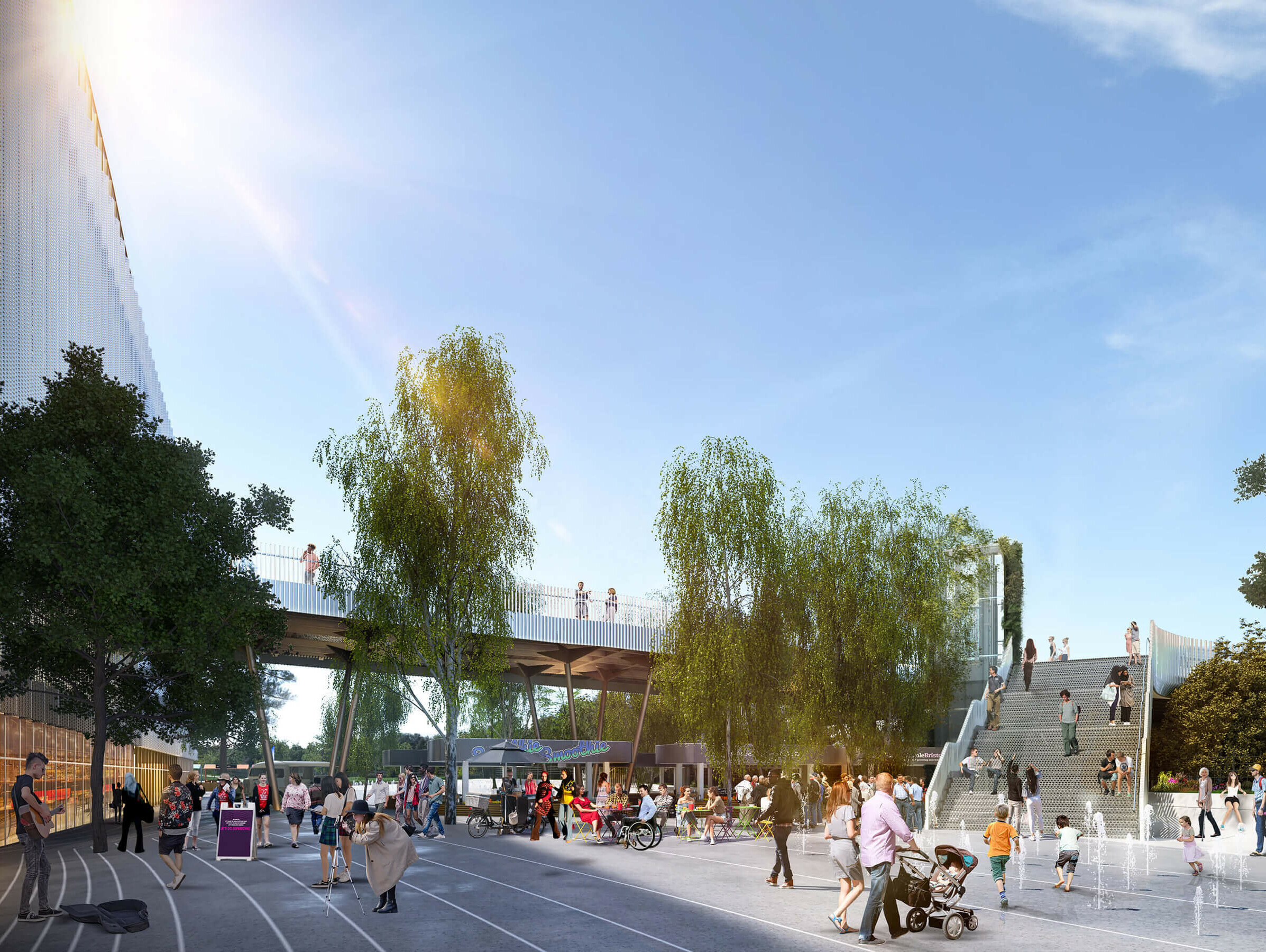 Le complexe YTL Arena / GRIMSHAW
