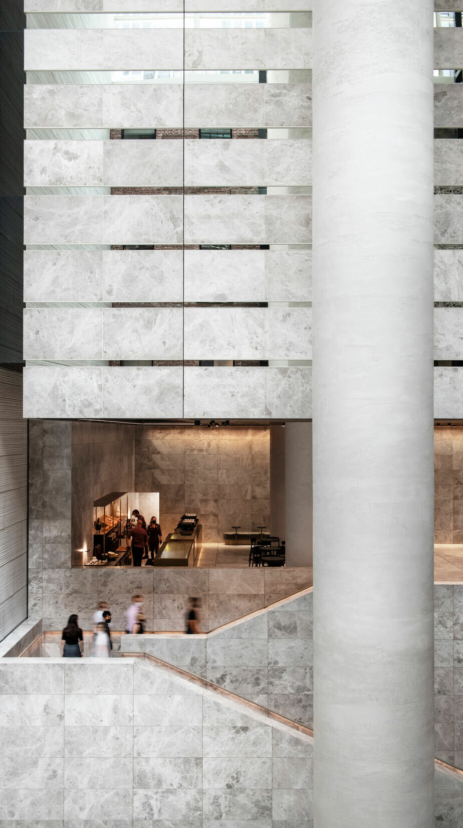 Australian workplace, Olderfleet, selected by CTBUH as Best Tall Building Award of Excellence Winner in two categories / GRIMSHAW