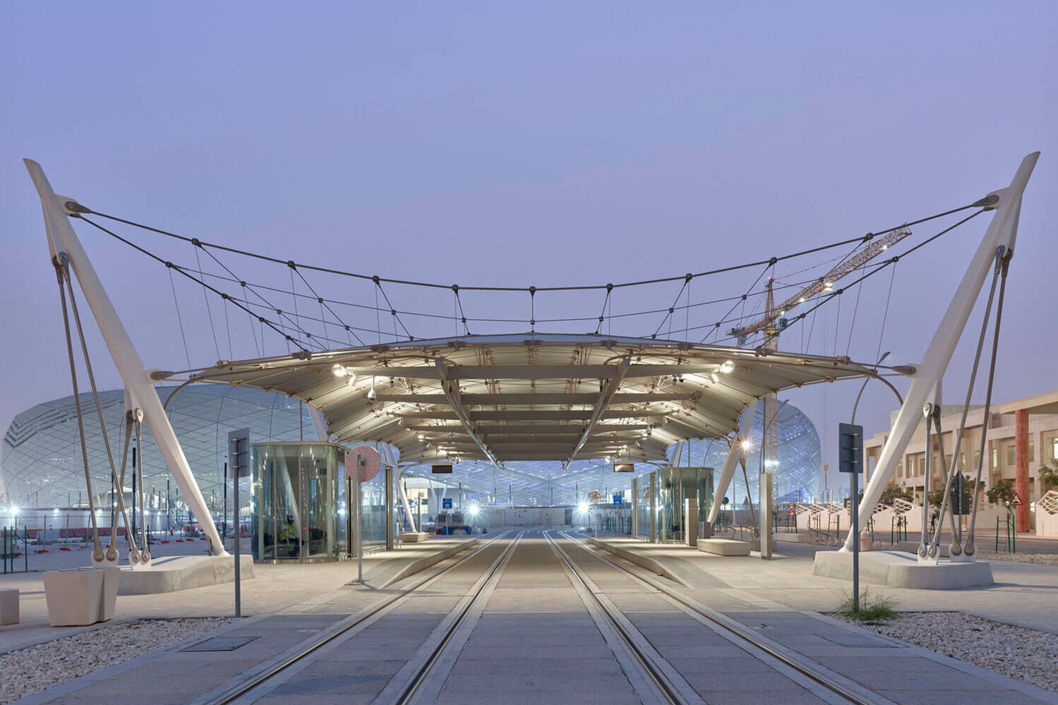 Education City Tram Stops: Case Study / GRIMSHAW