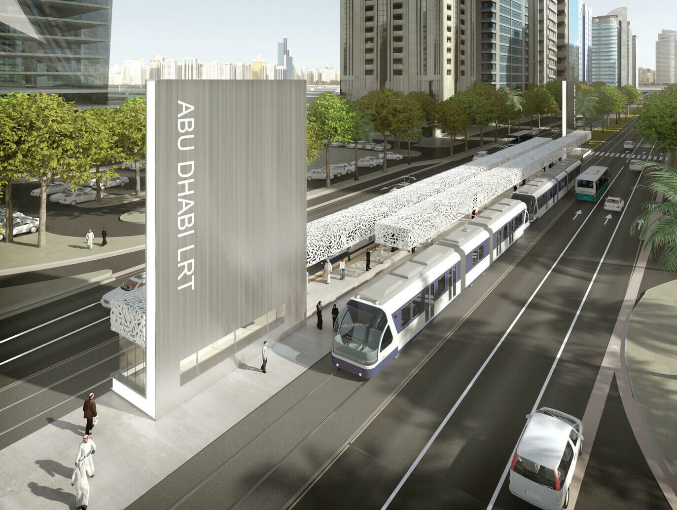 Abu Dhabi Light Rail / GRIMSHAW