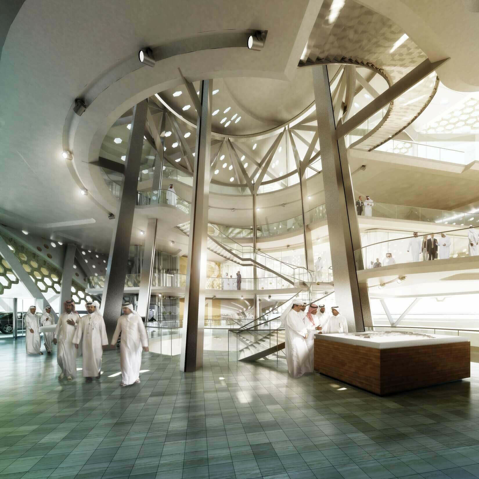 Airport Visitor and Information Centre / GRIMSHAW