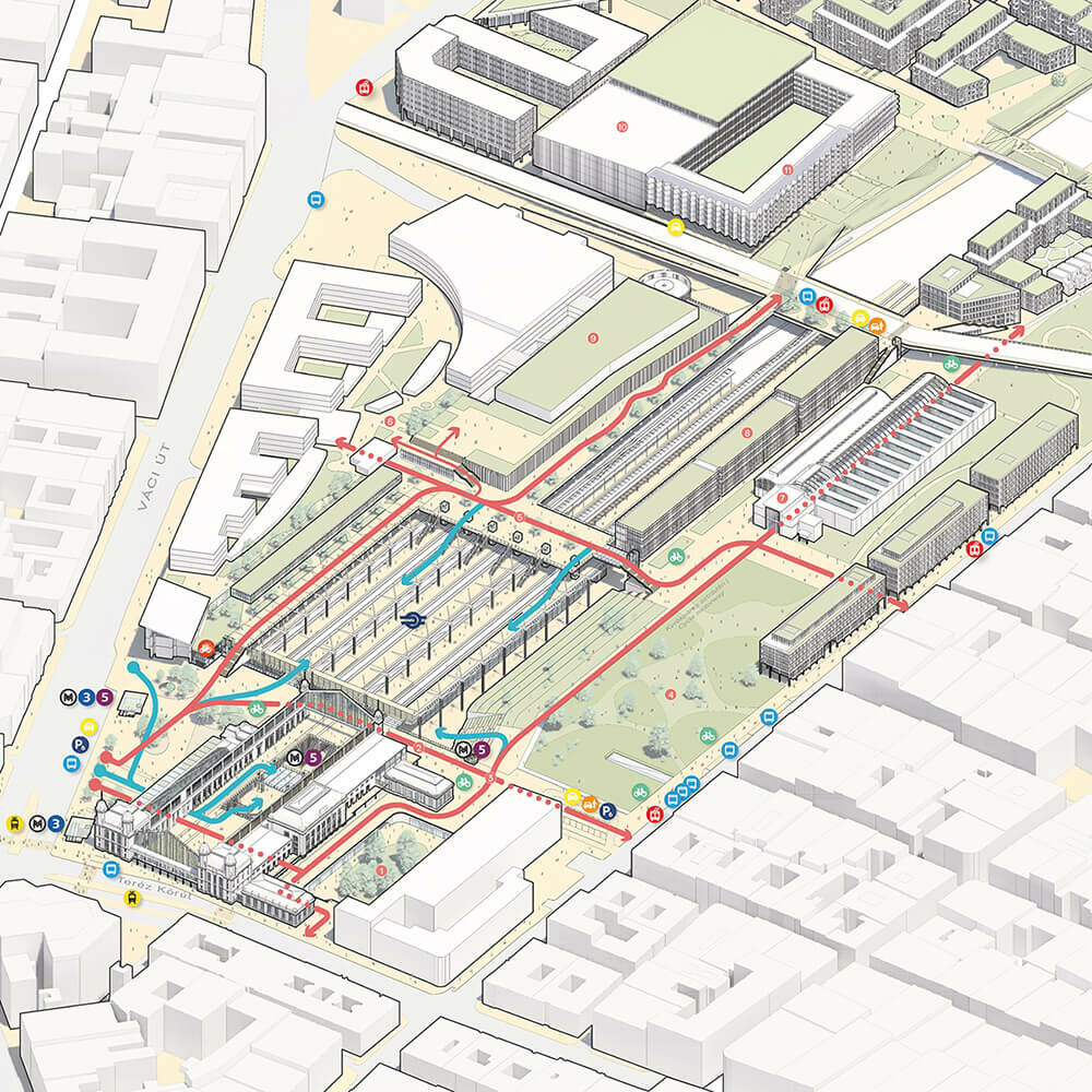 Grimshaw wins Budapest Nyugati railway station design competition / GRIMSHAW