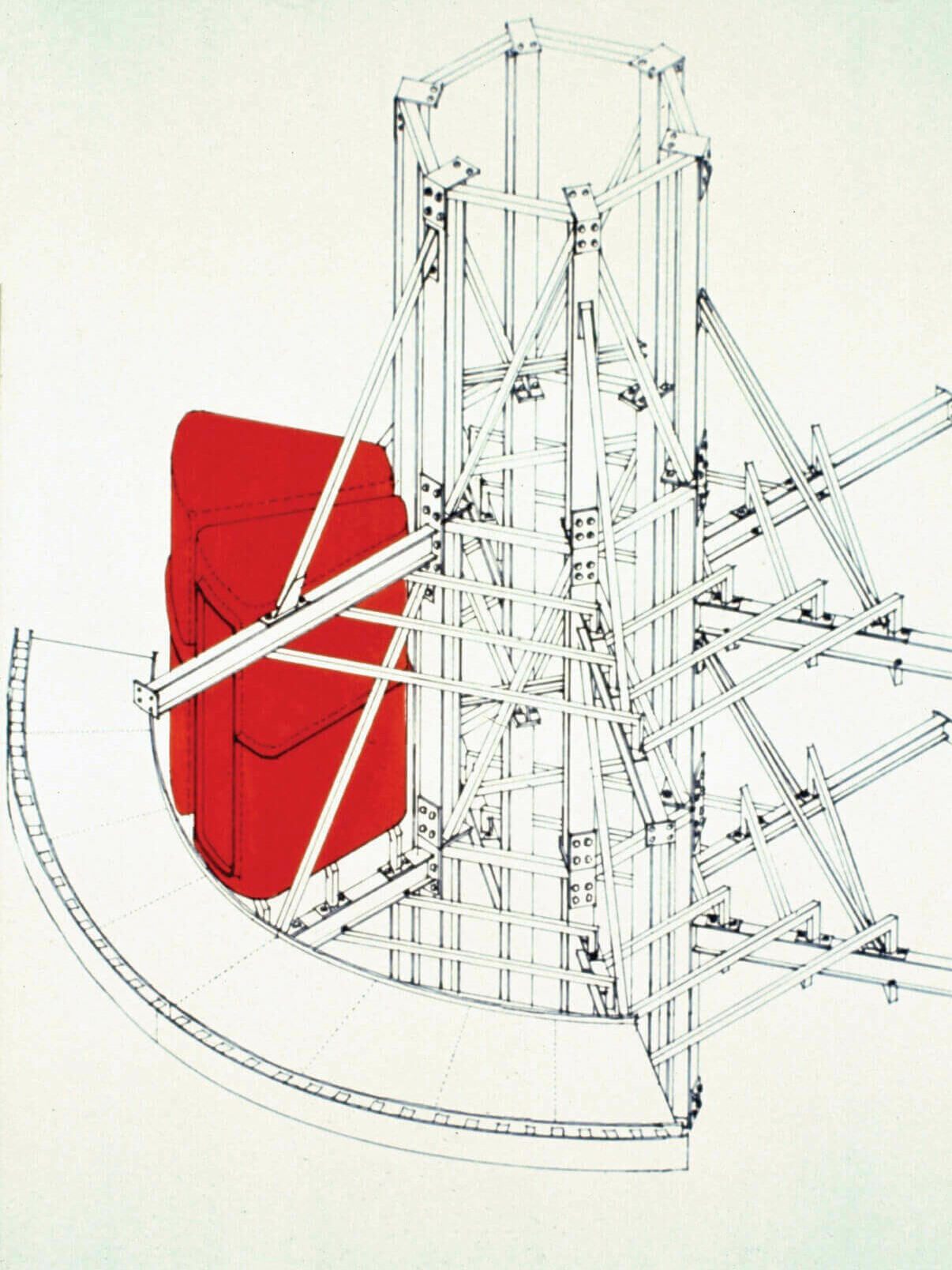 Service Tower for Student Housing / GRIMSHAW
