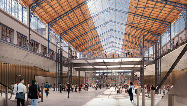 Grimshaw wins Budapest Nyugati railway station design competition / GRIMSHAW