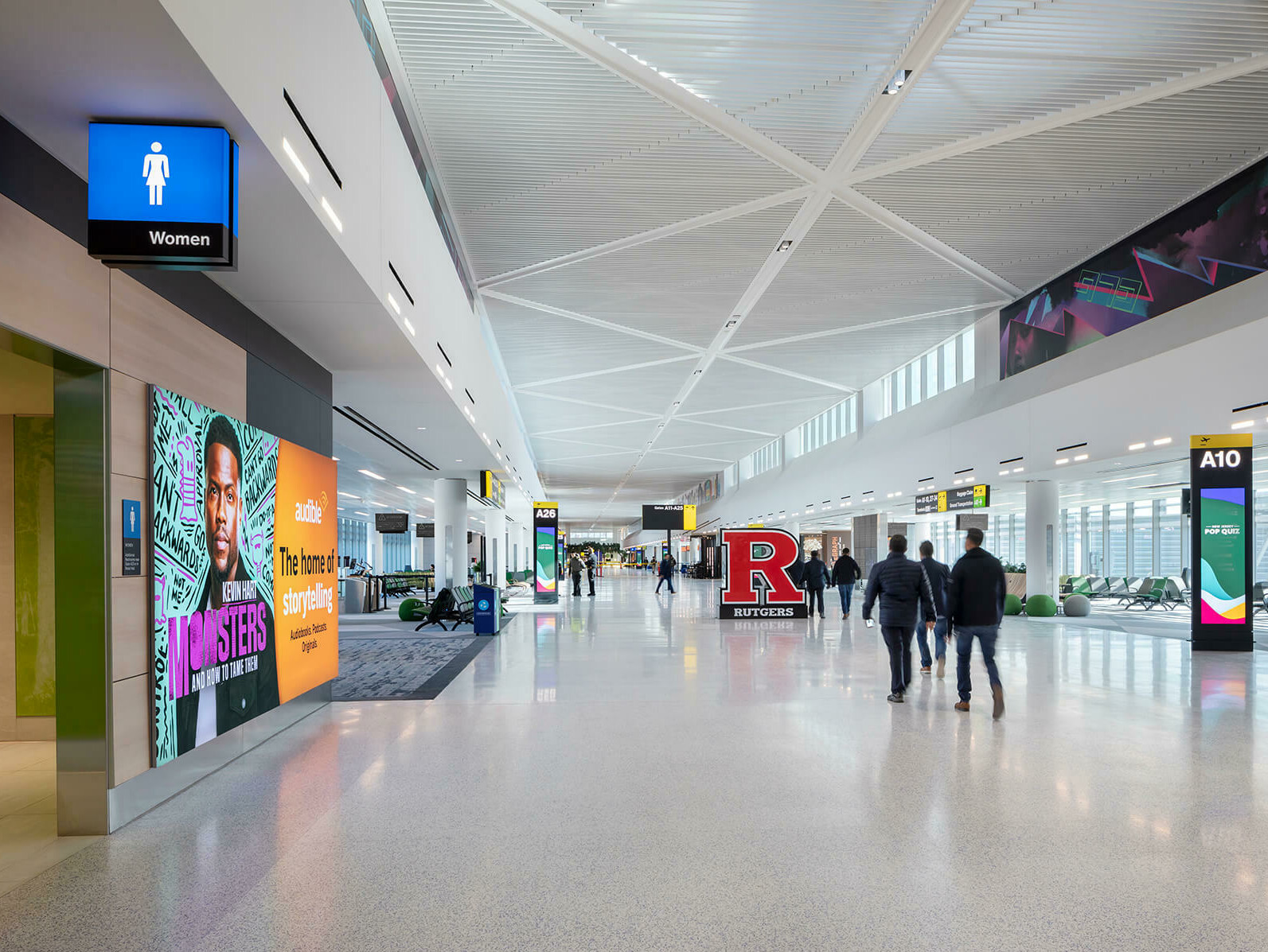 Aéroport Newark Liberty International - Nouveau terminal A / GRIMSHAW