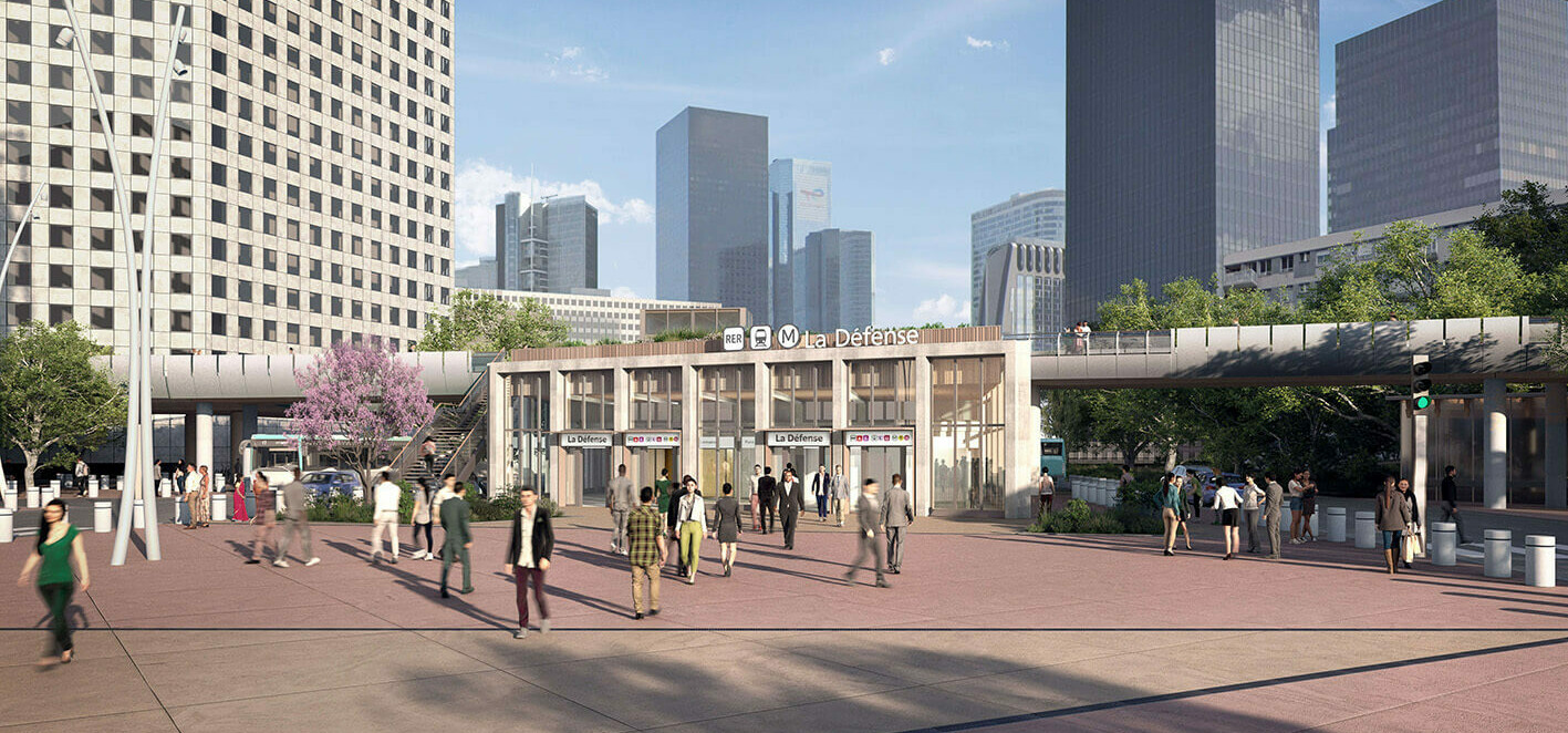 Grimshaw appointed to design La Défense station on the western section of line 15 of the Grand Paris Express network / GRIMSHAW
