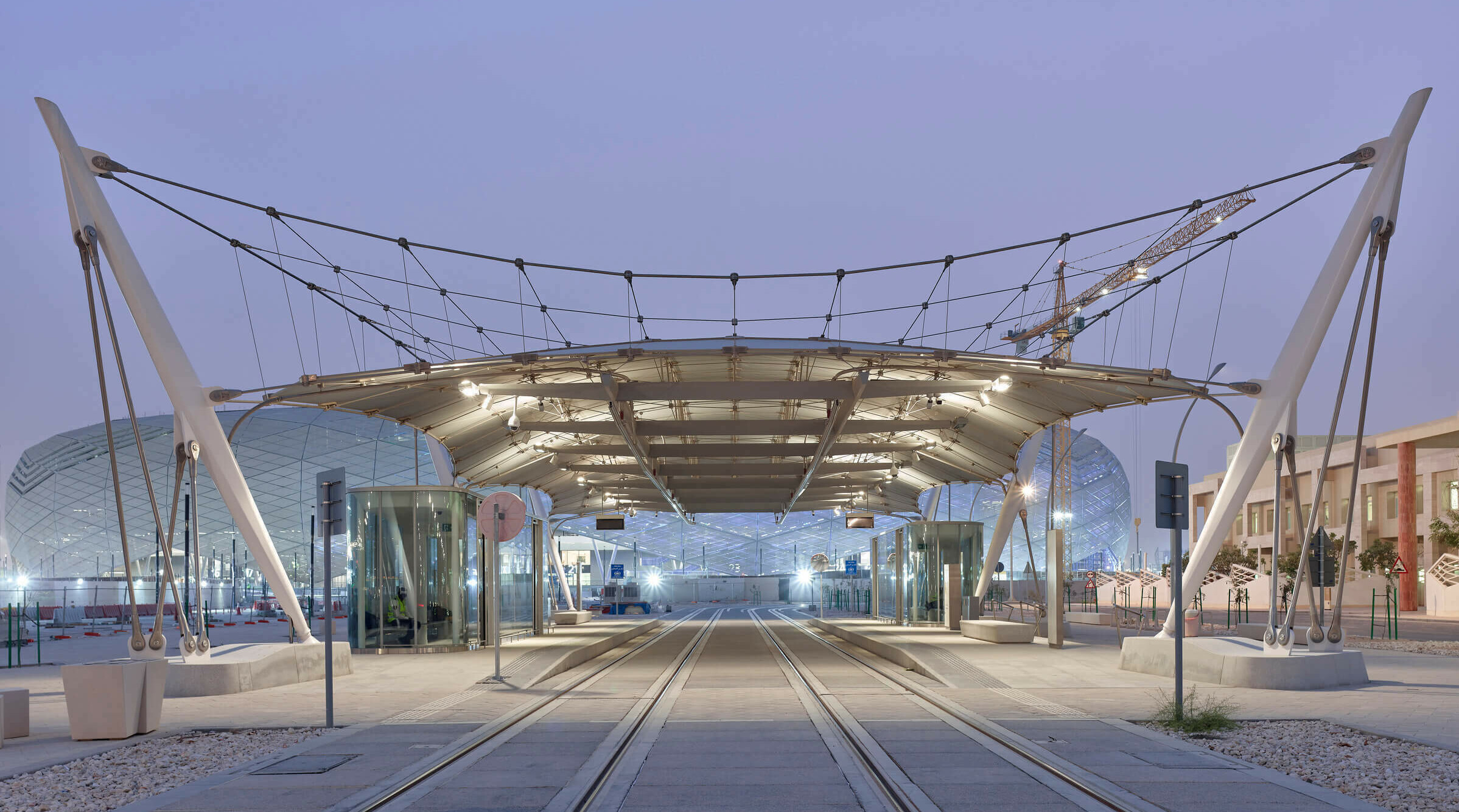 Education City Tram Stops: Case Study / GRIMSHAW