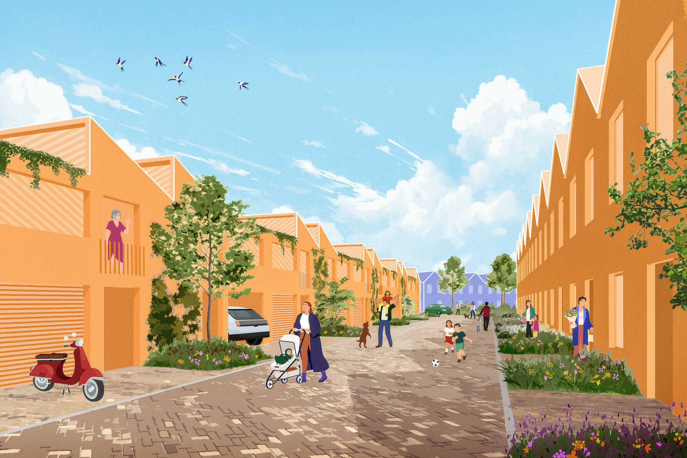 Golden Valley Masterplan / GRIMSHAW