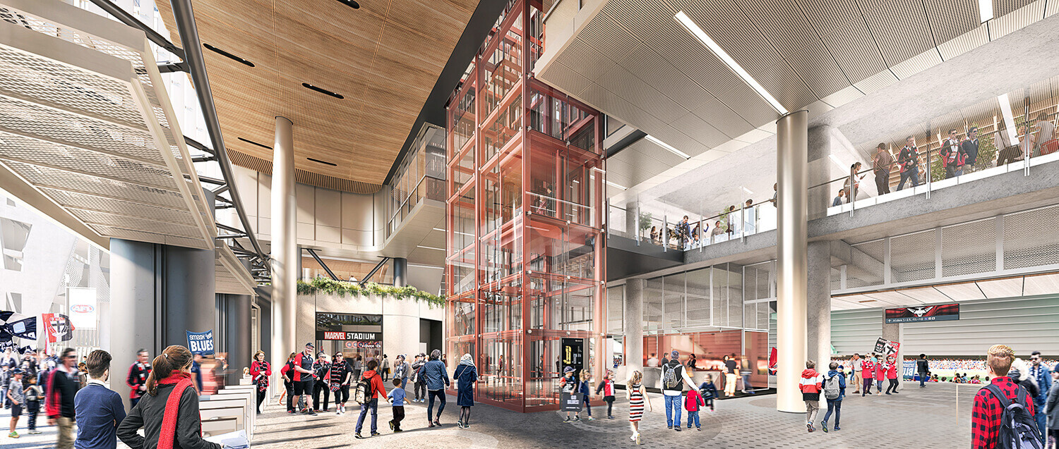 Grimshaw designs for Marvel Stadium unveiled / GRIMSHAW
