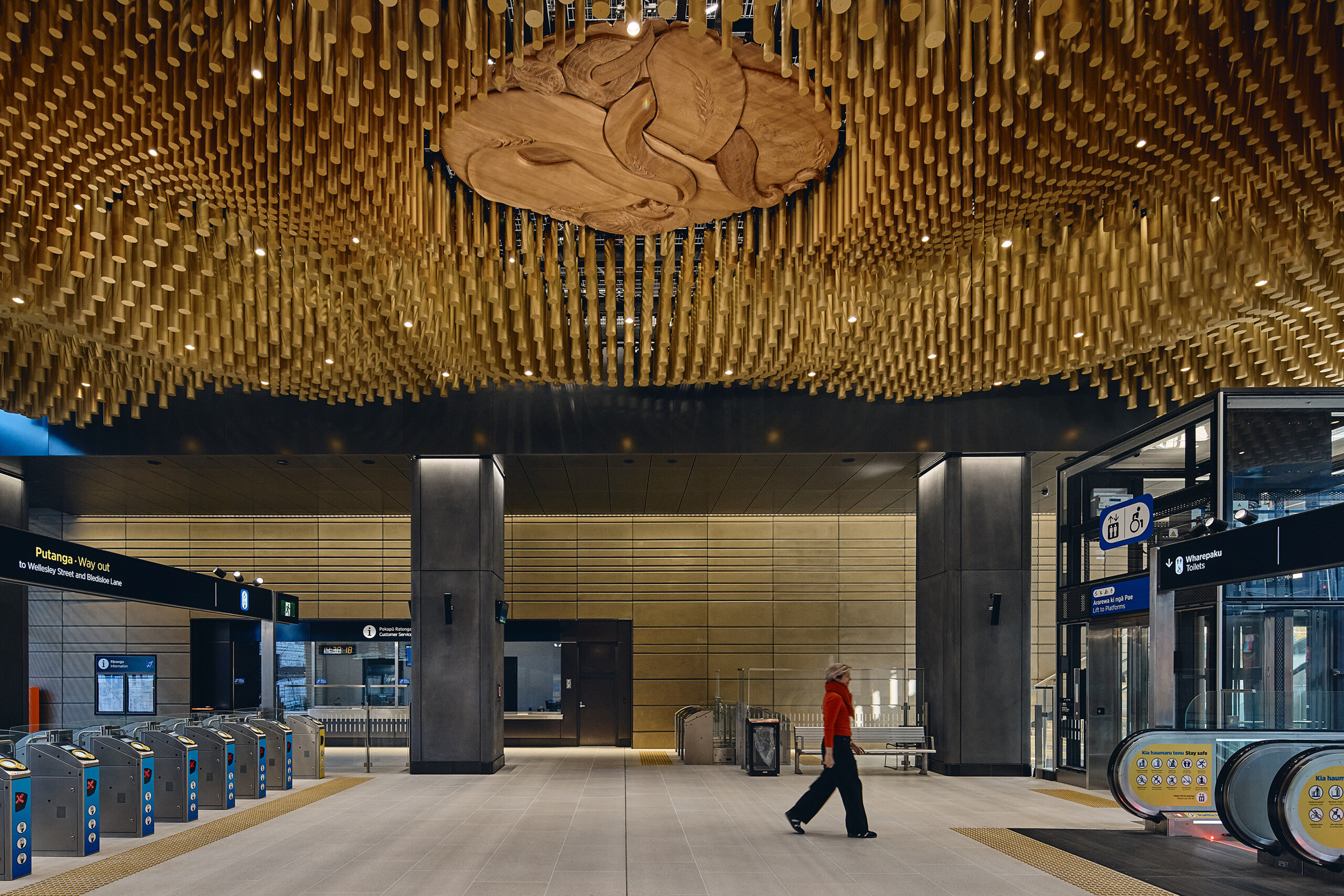City Rail Link officially opens in Auckland / GRIMSHAW