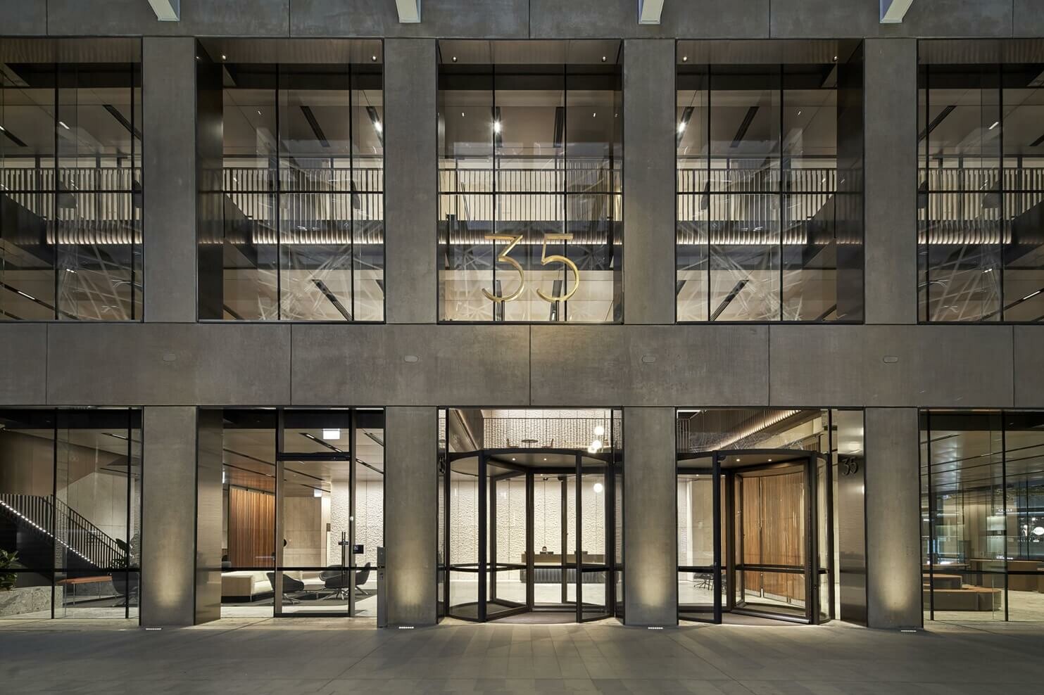 35 Collins Street shortlisted for Interior Design Excellence Awards / GRIMSHAW