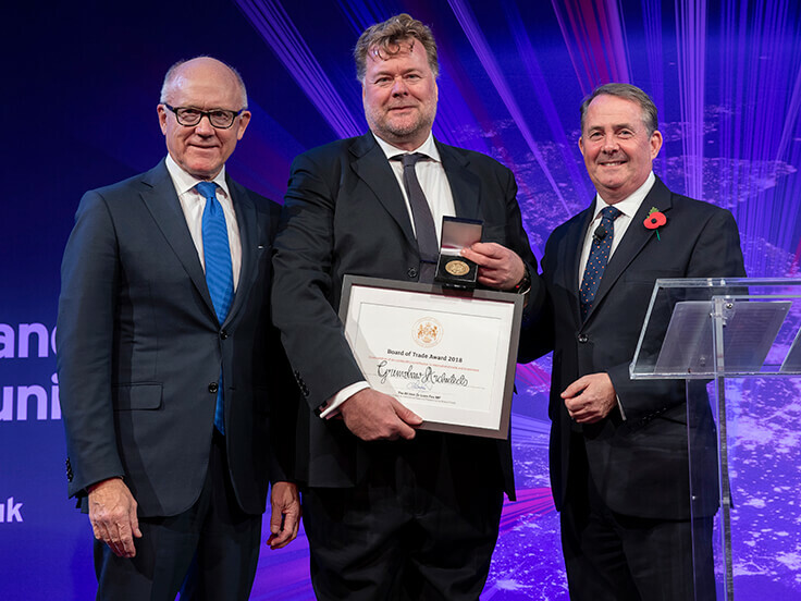 Grimshaw receives top UK-US business award from the UK Department of International Trade / GRIMSHAW