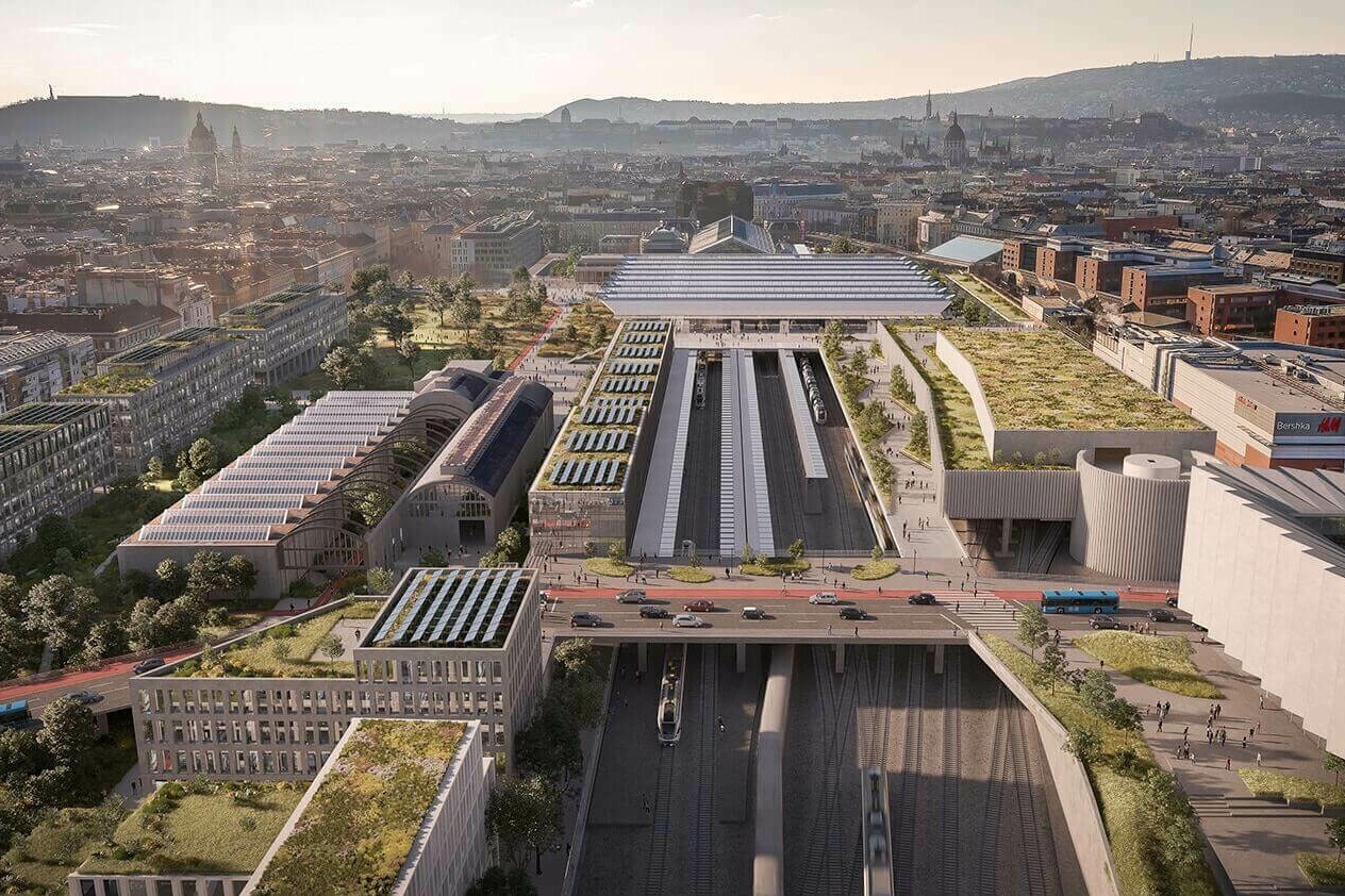 Budapest Nyugati railway station / GRIMSHAW