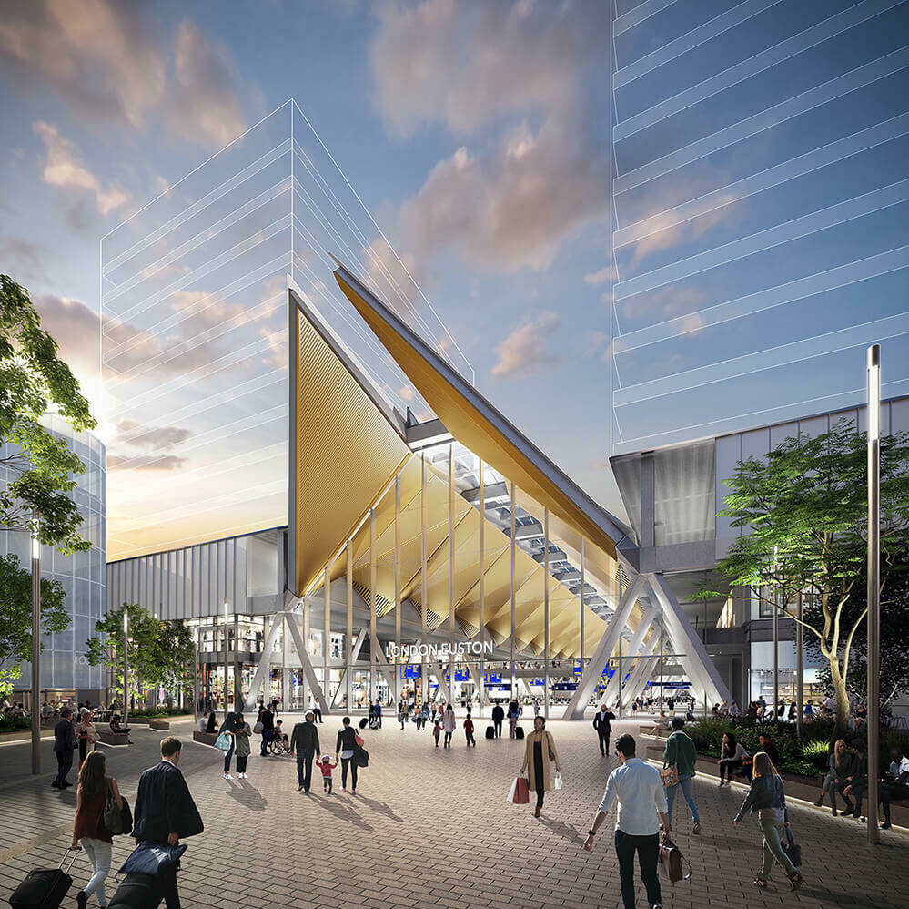 HS2 London Euston Station / GRIMSHAW