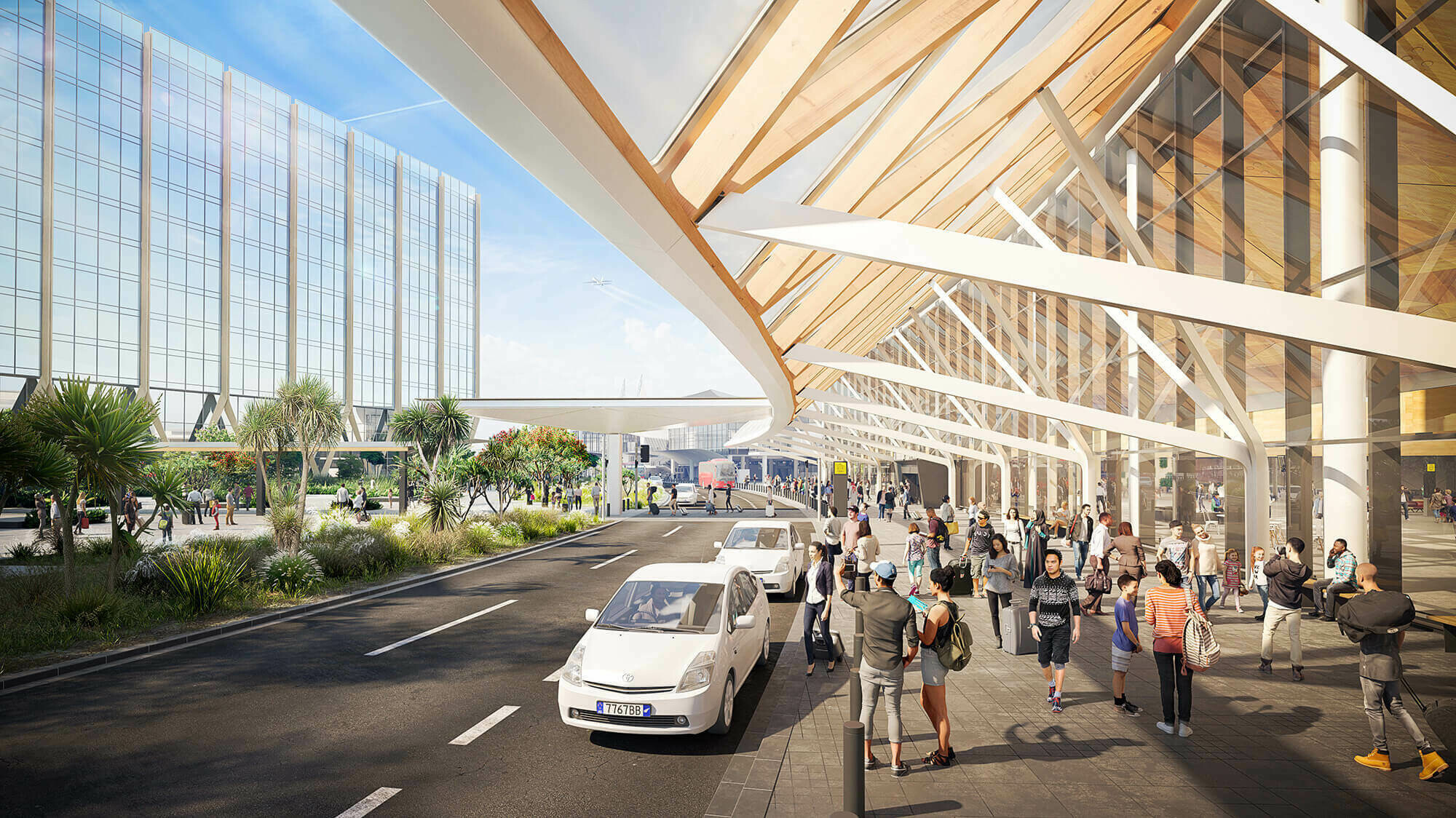 Auckland Airport Terminal Development Plan / GRIMSHAW