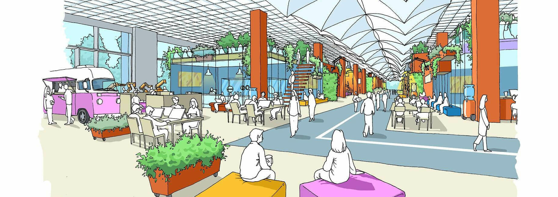 ​Grimshaw appointed to design technology innovation centre at Here East / GRIMSHAW