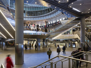 Fulton Center wins RIBA International Award for Excellence. / GRIMSHAW