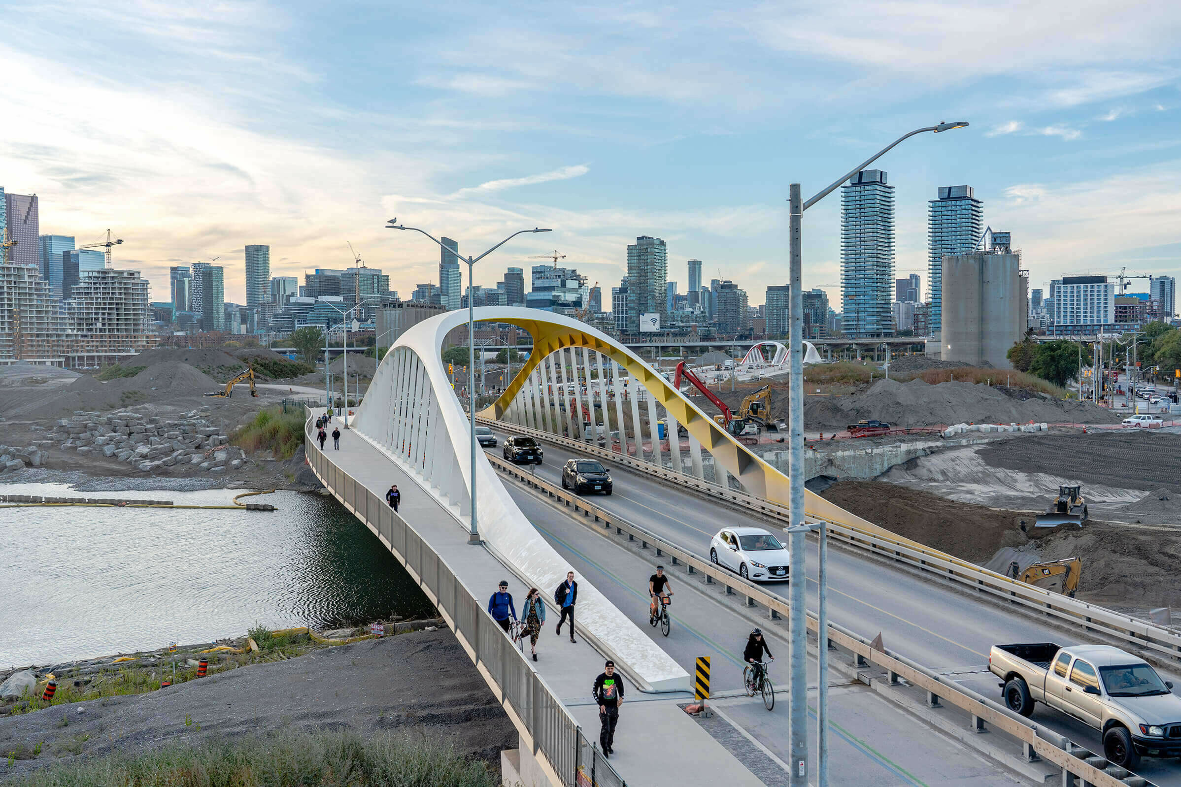 Port Lands Bridges / GRIMSHAW