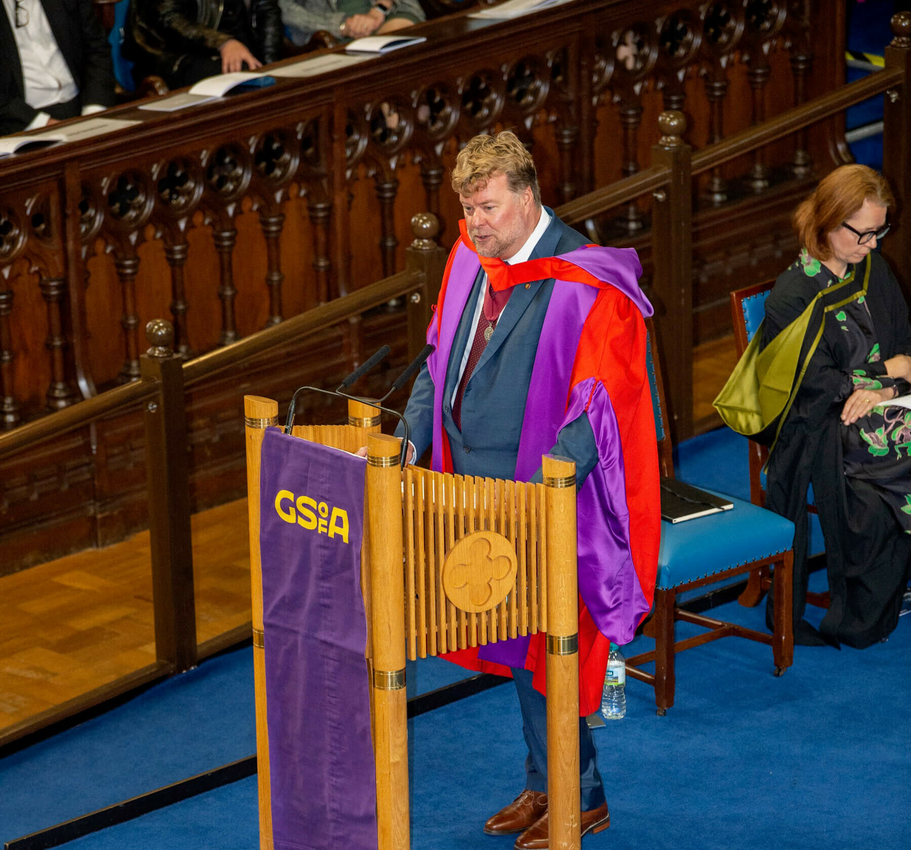 Grimshaw Chairman Andrew Whalley receives Honorary Doctorate