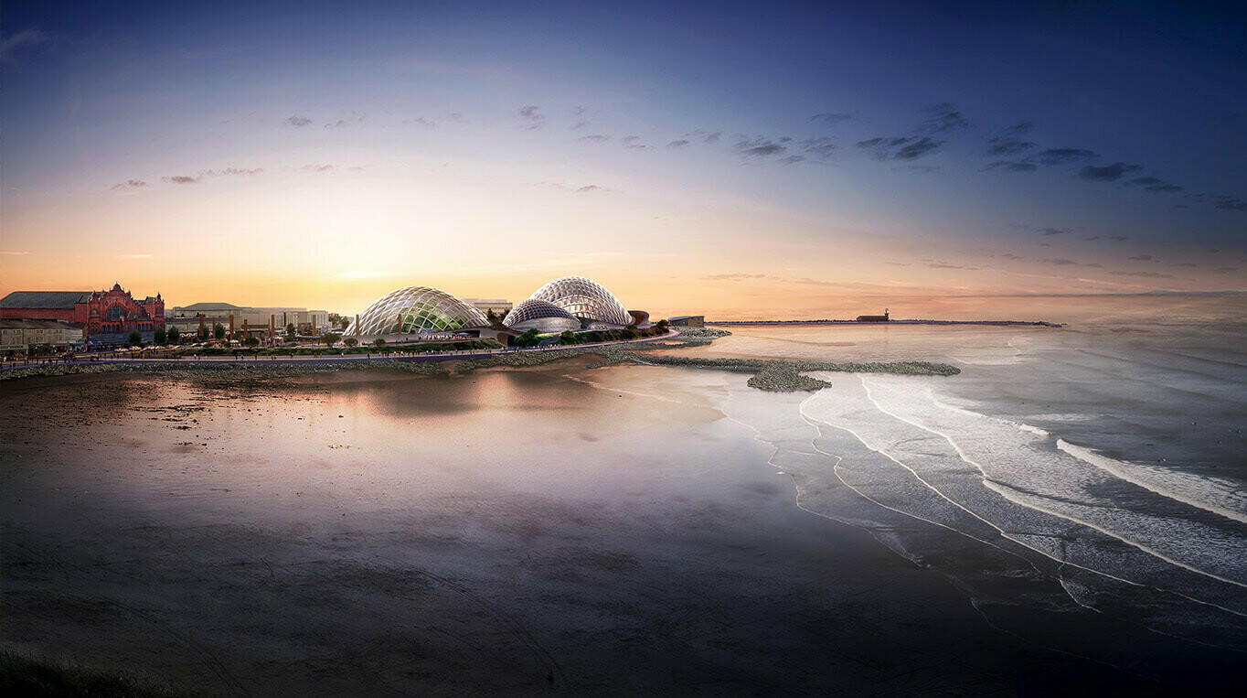 Eden Project Morecambe receives funding from UK government’s Levelling Up Fund / GRIMSHAW
