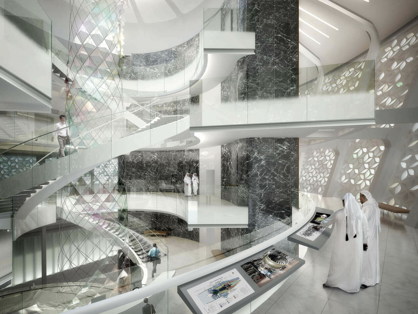 Airport Visitor and Information Centre / GRIMSHAW