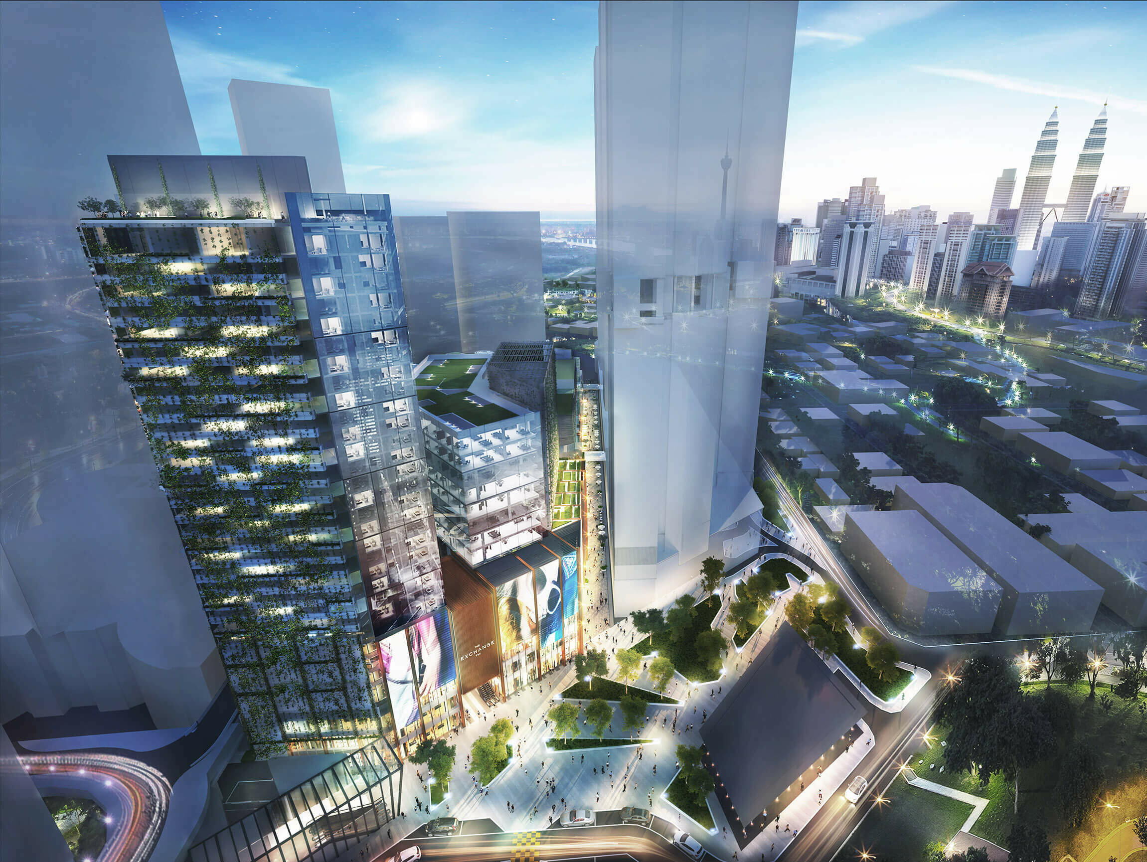 Tun Razak Exchange Master Plan / GRIMSHAW