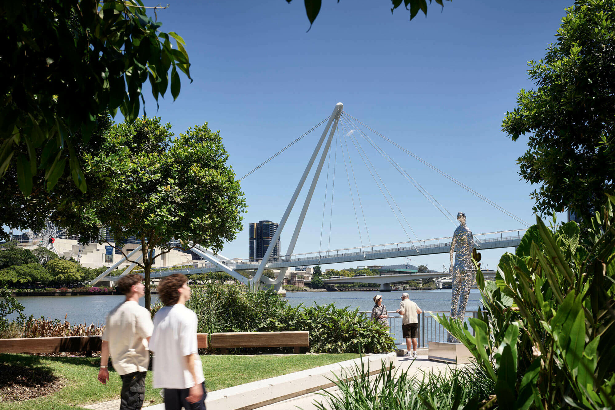 Neville Bonner Bridge / GRIMSHAW