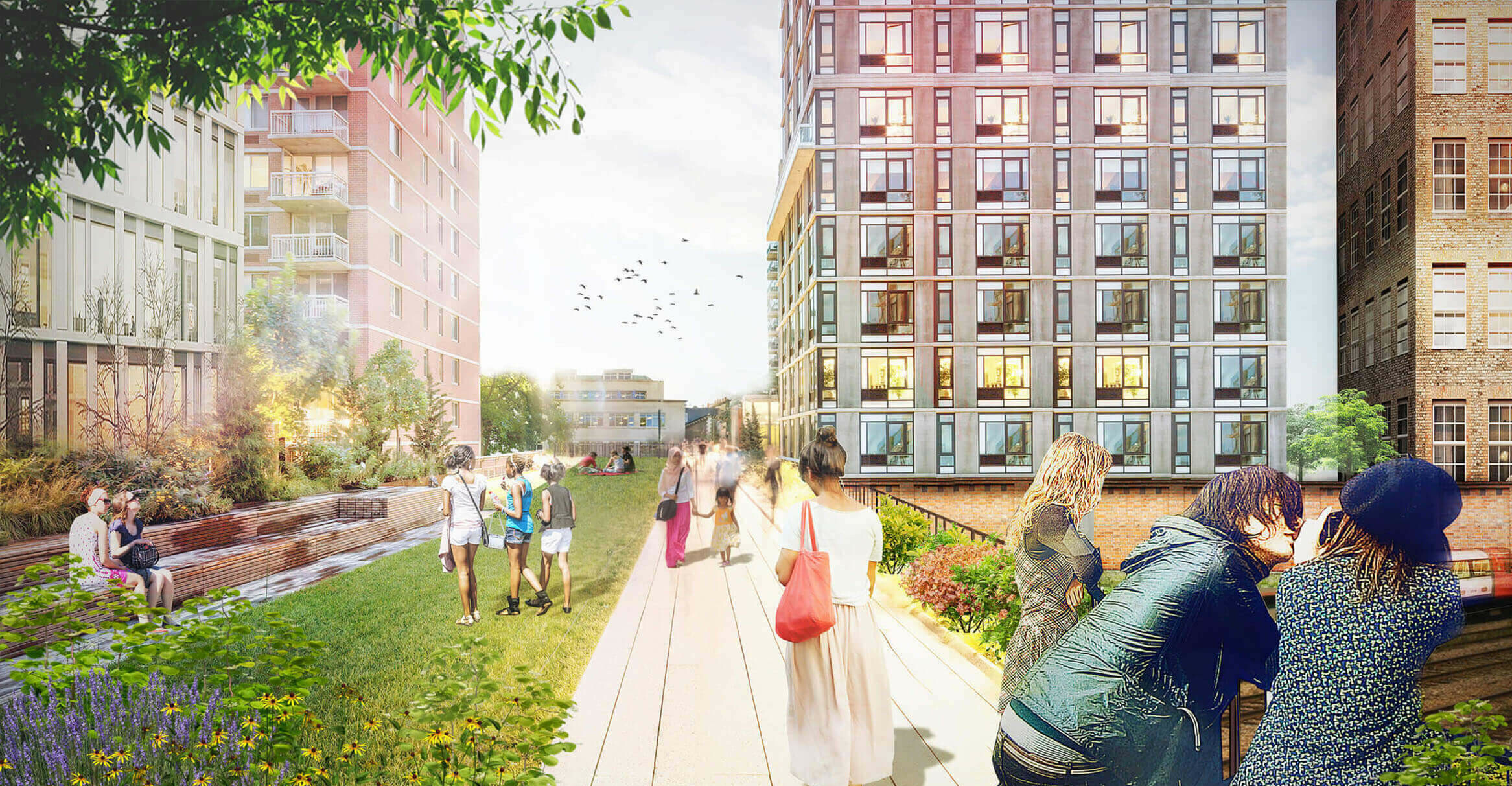 Hammersmith Town Centre Master Plan / GRIMSHAW