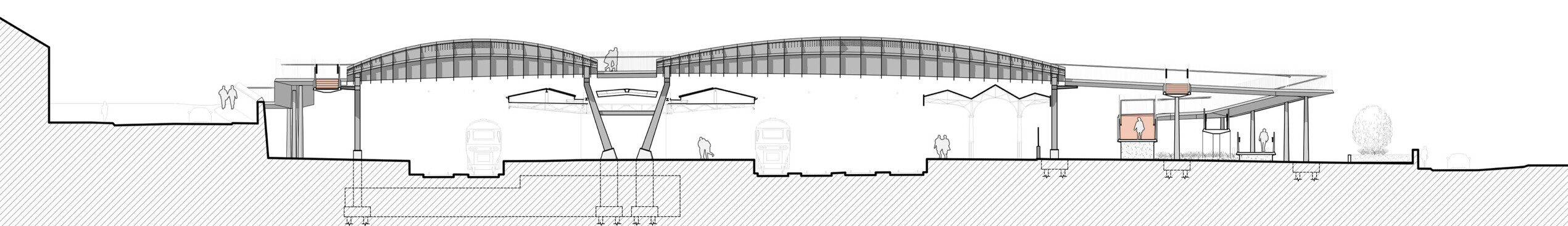 Newport Station Bridge / GRIMSHAW