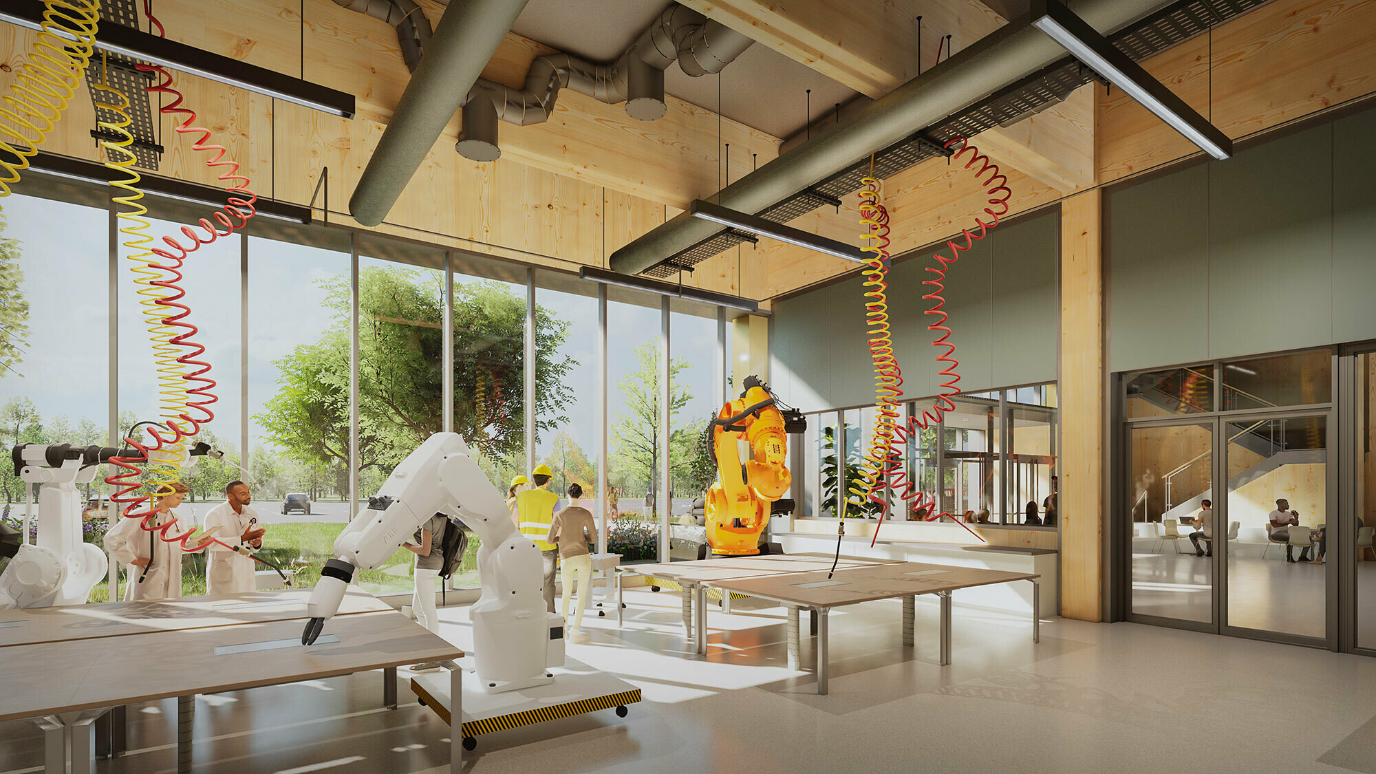 GEM Factory of the Future Construction Underway at the University of Maine / GRIMSHAW