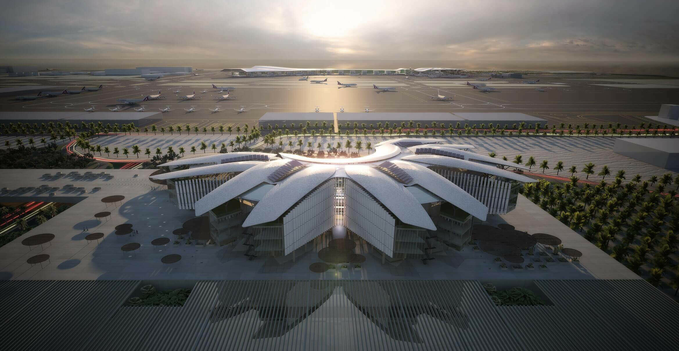 Qatar Civil Aviation Authority Headquarters / GRIMSHAW