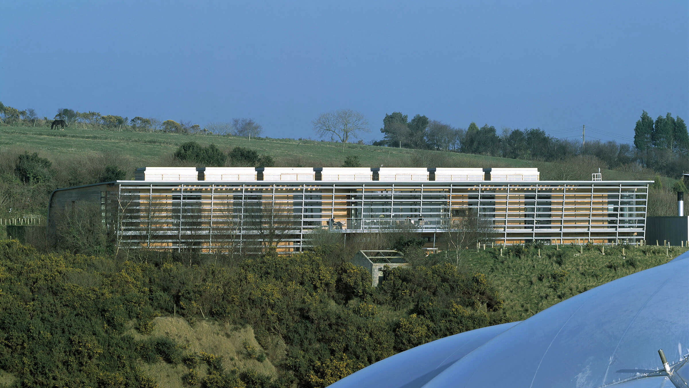 The Eden Project: The Foundation Building / GRIMSHAW