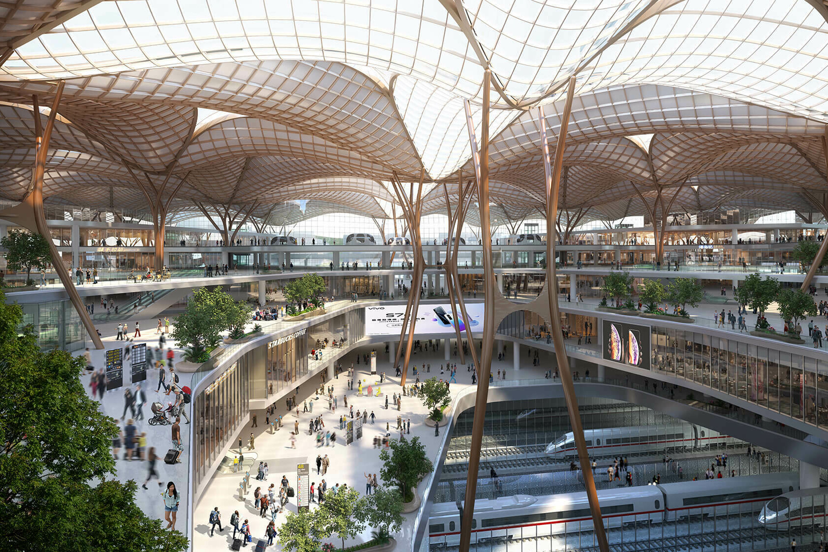 Shenzhen Airport East Integrated Transport Hub / GRIMSHAW