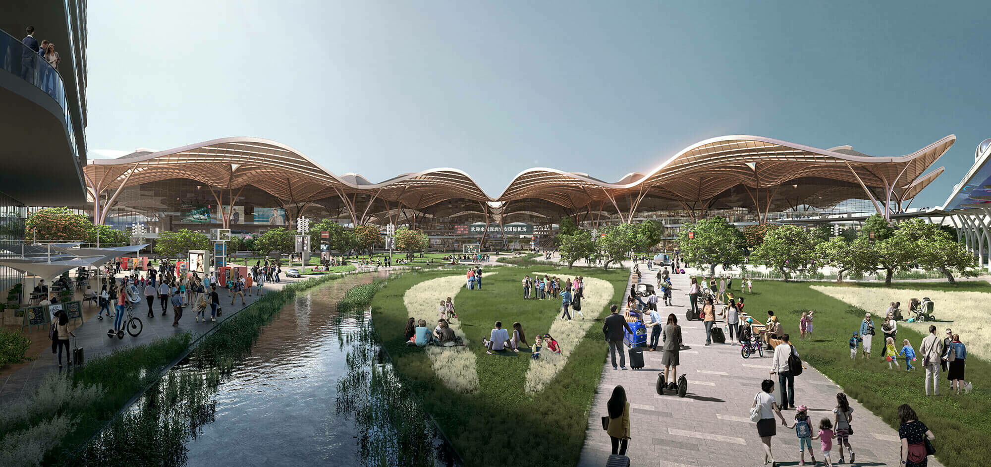 Shenzhen Airport East Integrated Transport Hub / GRIMSHAW