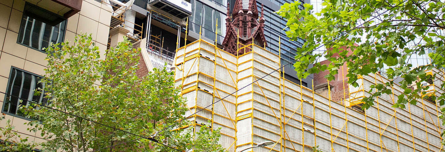 Construction begins on the Grimshaw-designed Olderfleet development at 477 Collins Street, Melbourne / GRIMSHAW