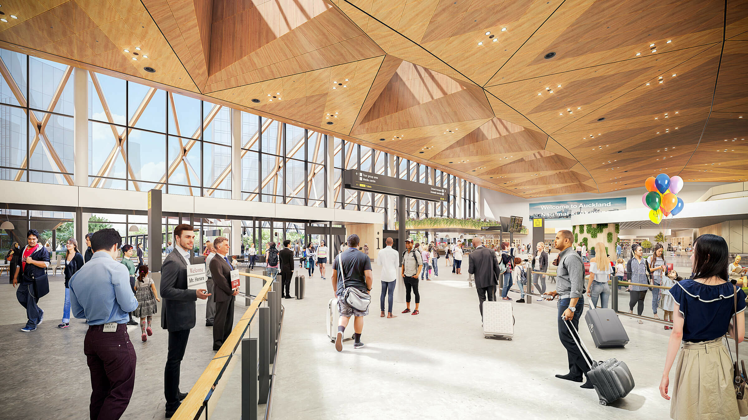 Auckland Airport Terminal Development Plan / GRIMSHAW
