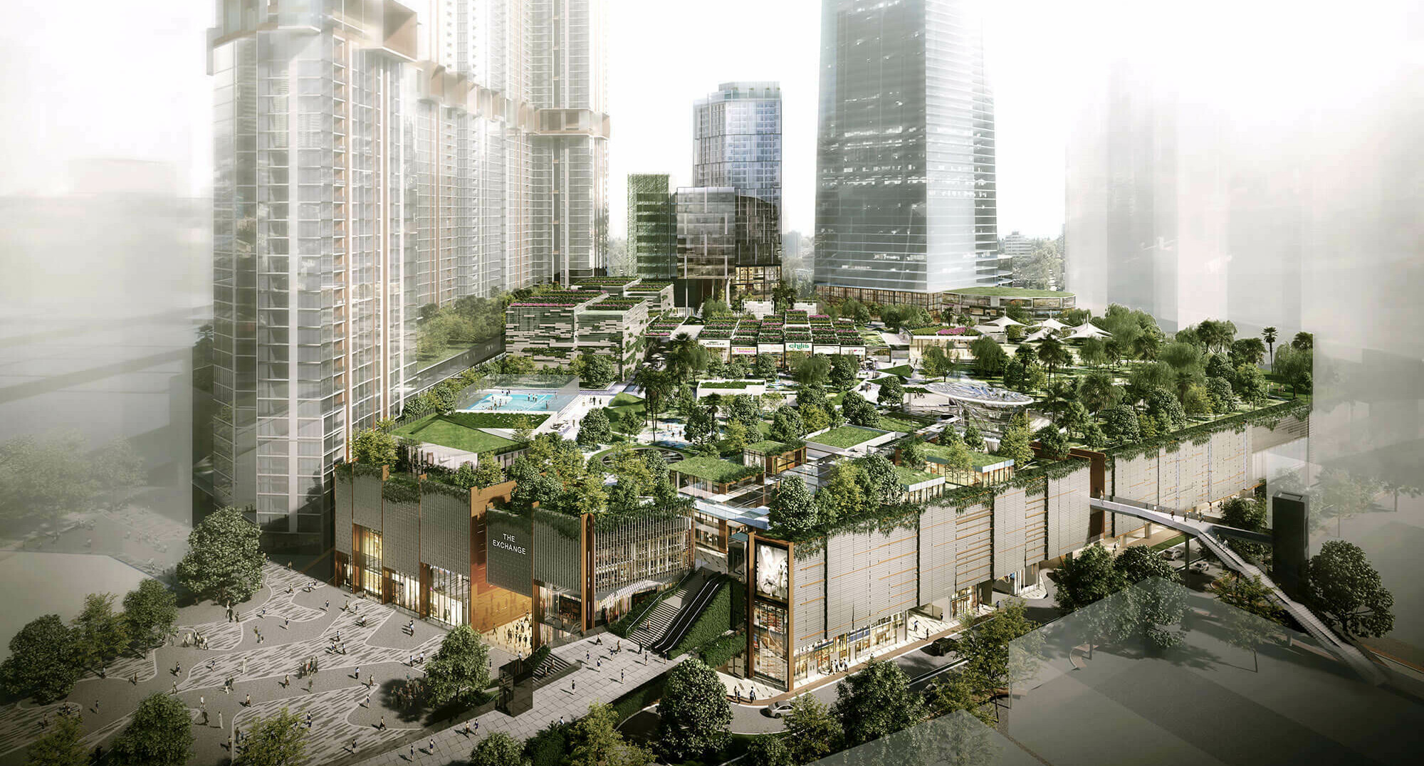 Tun Razak Exchange Master Plan / GRIMSHAW