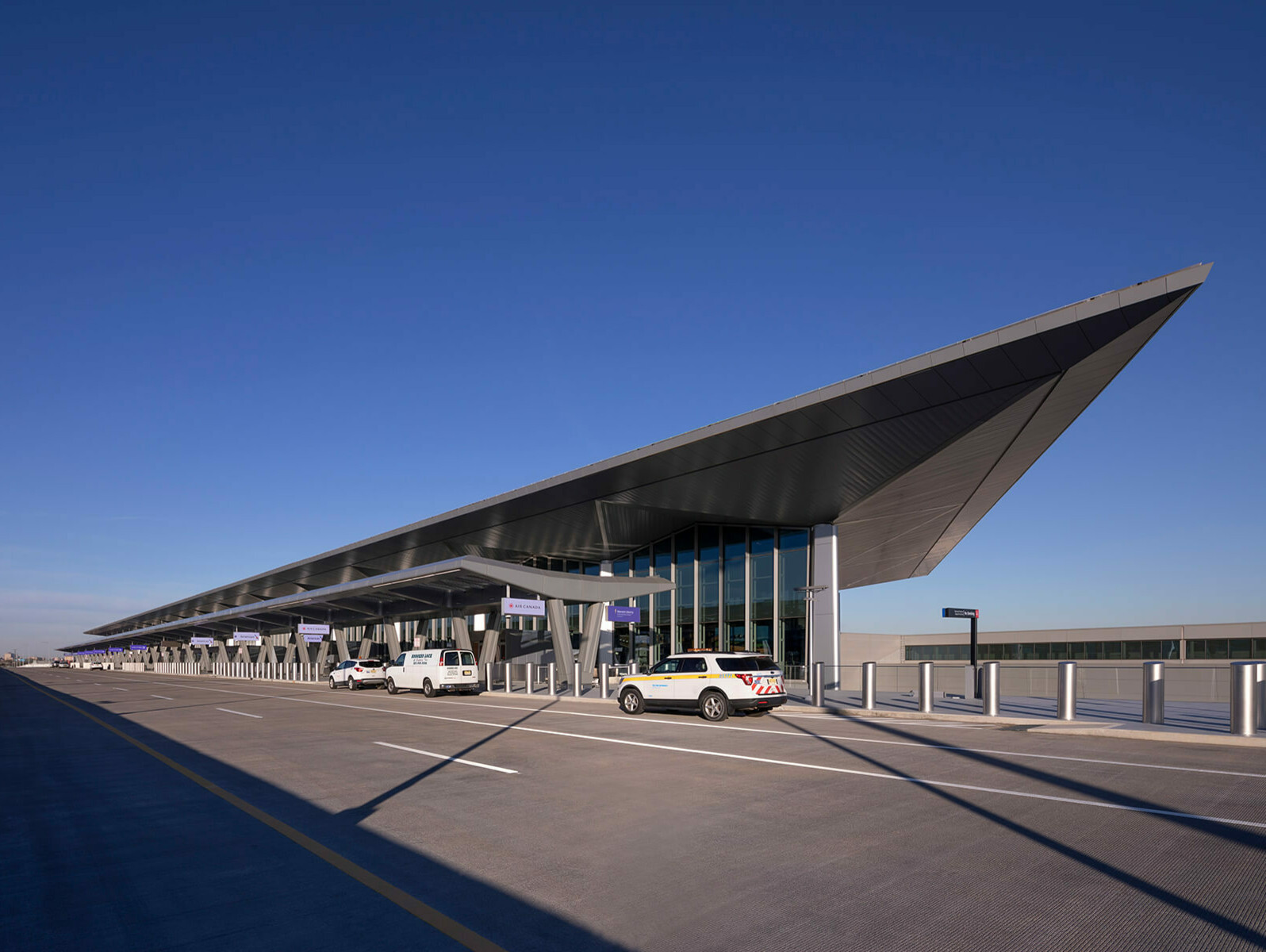 Aéroport Newark Liberty International - Nouveau terminal A / GRIMSHAW