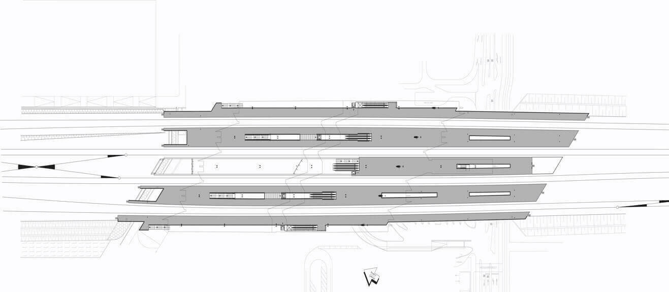 Bijlmer ArenA Station / GRIMSHAW