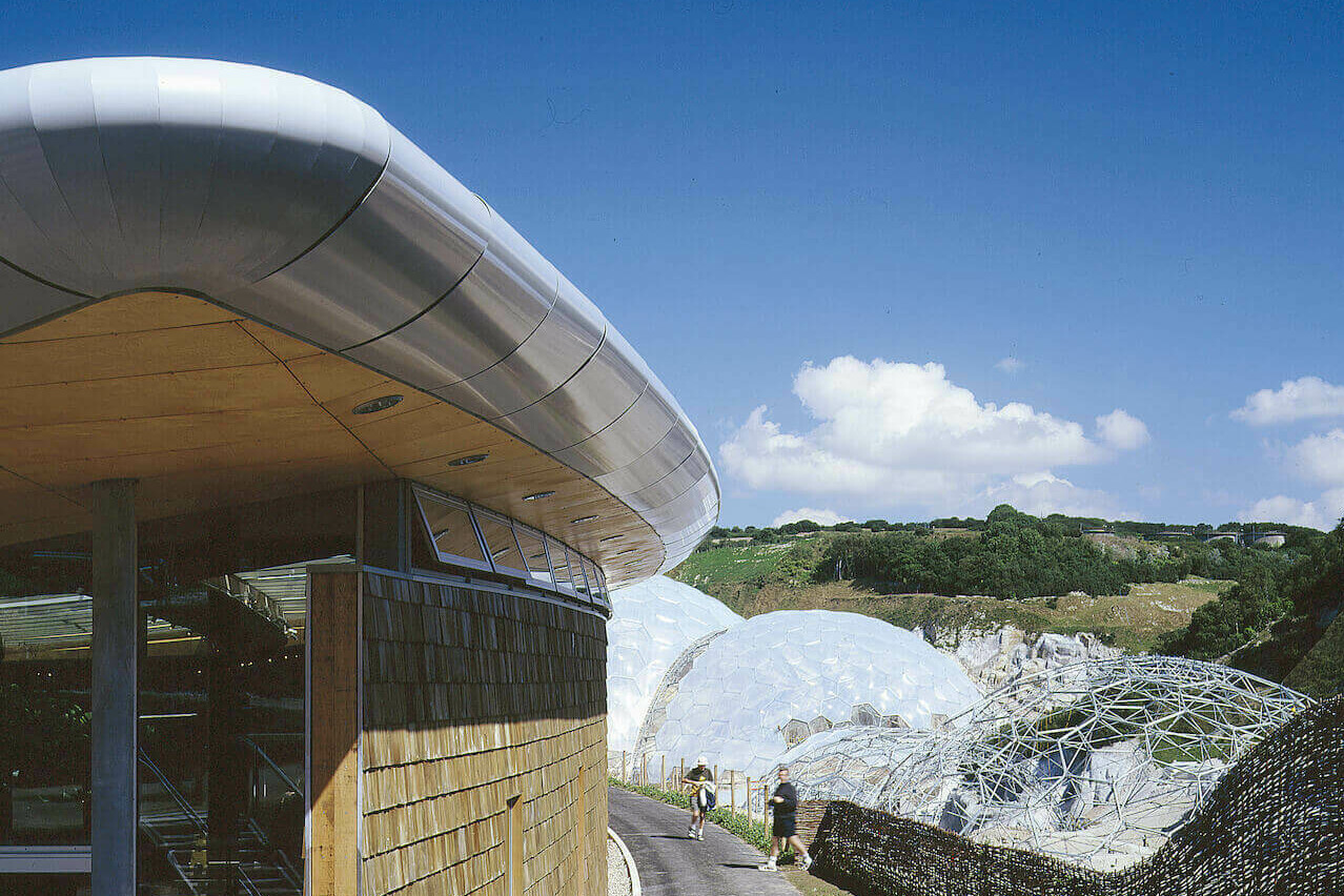 The Eden Project: The Visitor’s Centre / GRIMSHAW